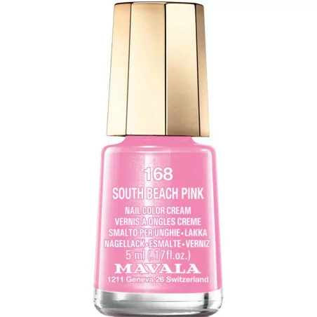 vernis rose mavala south beach pink mini couleur
