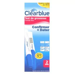 Pack Duo Confirmer+ Dater Test de grossesse