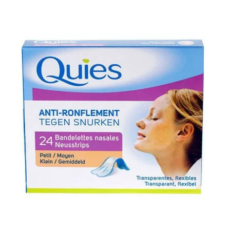 Quies Bandelette Nasale Anti ronflement B/24