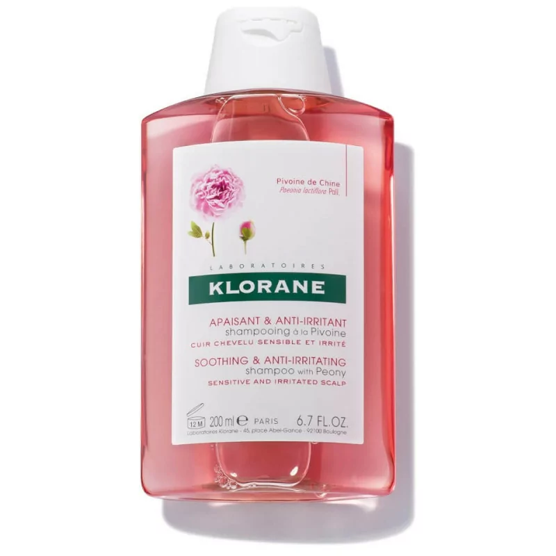 KLORANE Shampooing apaisant à la Pivoine 200ml