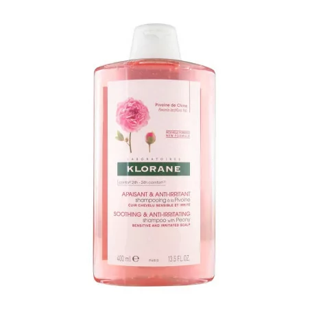 KLORANE Shampooing apaisant à la Pivoine 400ml