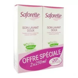 Saforelle Duo Solution Lavante Douce 2fl/250ml