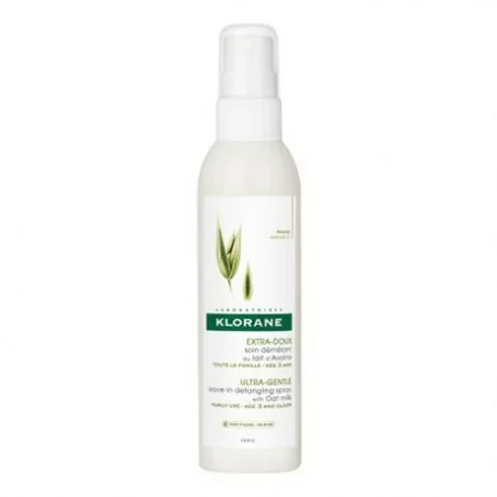 Klorane soin démêlant sans rinçage lait d'avoine 200ml cheveux doux Parapharmelle