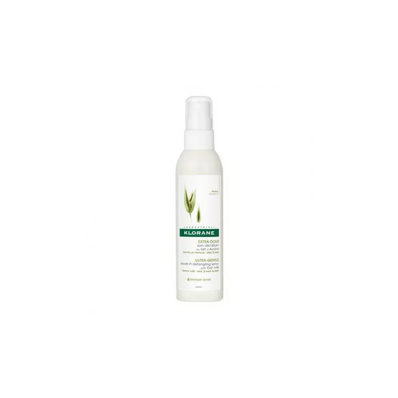 Klorane soin démêlant sans rinçage lait d'avoine 200ml cheveux doux Parapharmelle