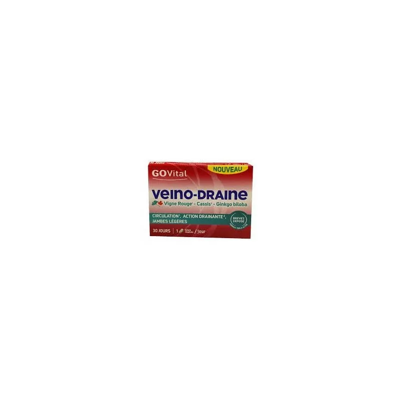 Urgo Govital Veino Draine complément circulation 30 gélules