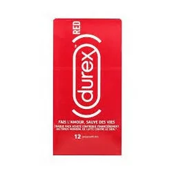 Durex Red 12 Preservatifs