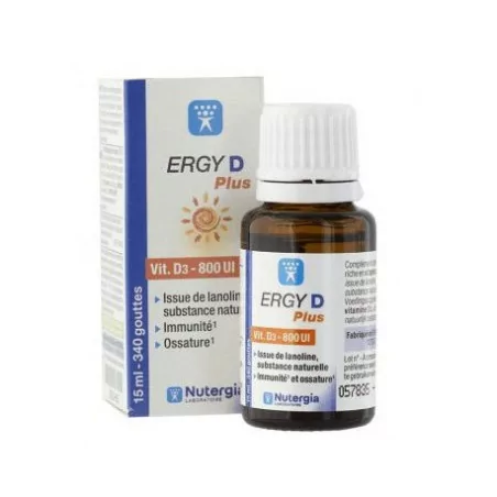 complement alimentaire nutergia ergy d plus immunite osseuse parapharmelle