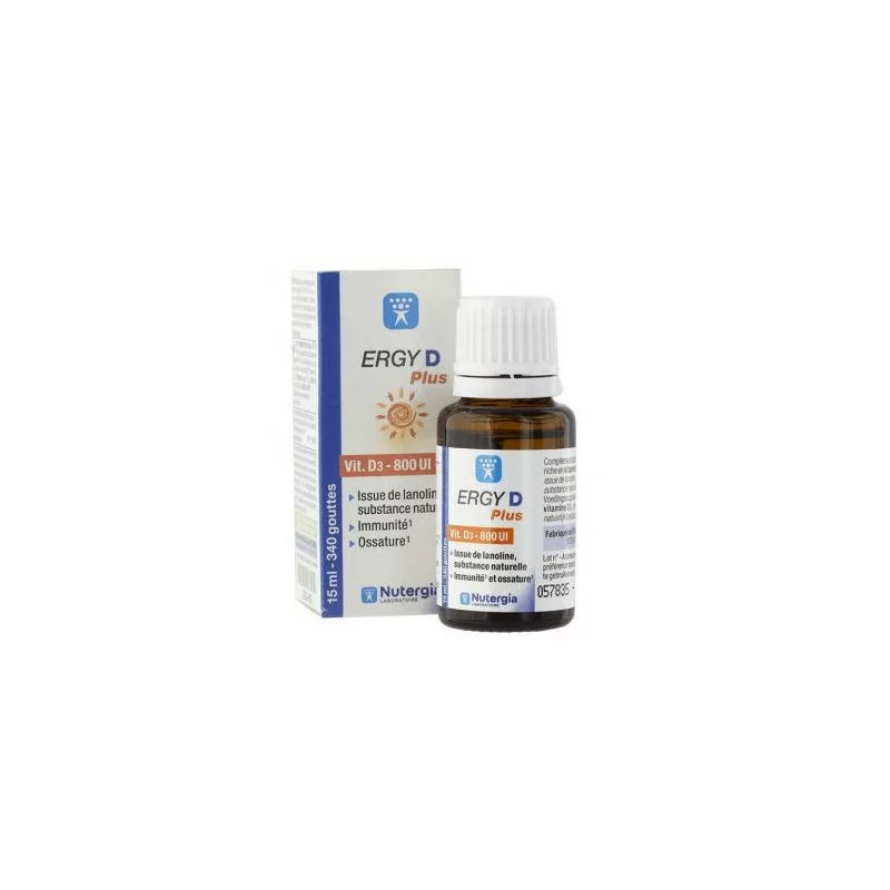 complement alimentaire nutergia ergy d plus immunite osseuse parapharmelle