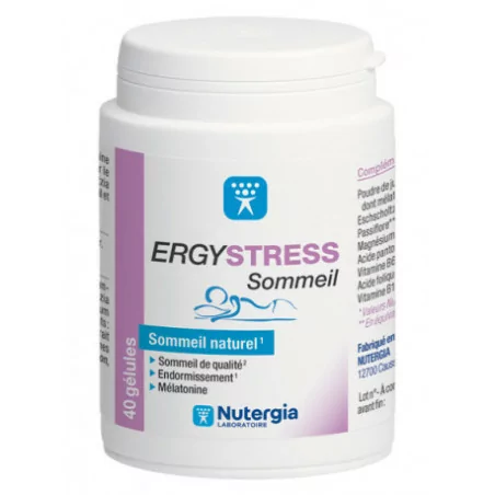 Nutergia Ergystress Sommeil 40 Gélules