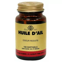 Solgar Huile D'Ail Softgels B/100