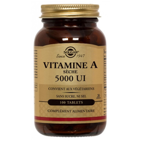Solgar Vitamine A 5000 UI B/100