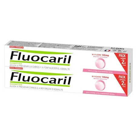 Fluocaril Dent Bi-Fluore Sens 2x T/75ml
