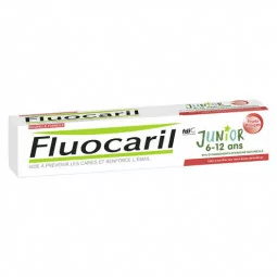 Fluocaril Junior Dent Fruit Rouge T/75ml