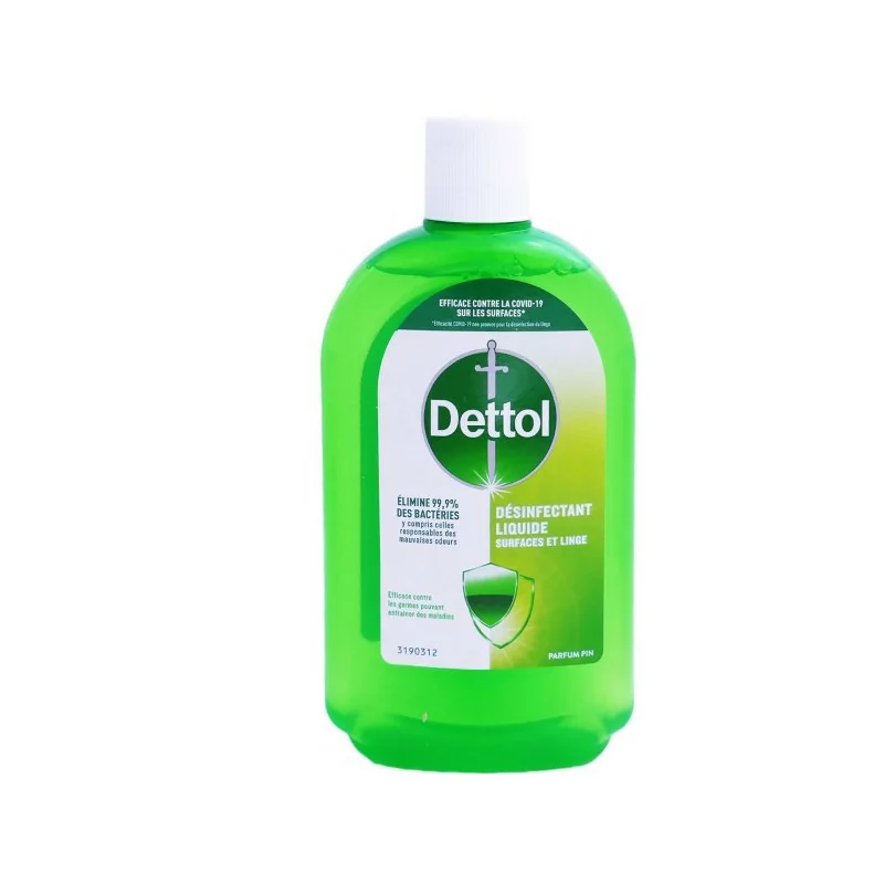 Dettol désinfectant liquide 500ml nettoyage hygiène maison Parapharmelle