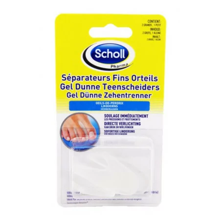 Scholl Gelactiv Separat Orteils Fins B/3