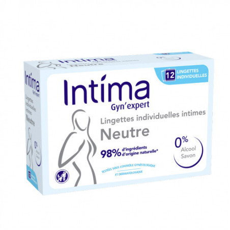 Intima Lingettes Neutre B/12