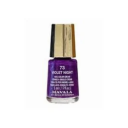 vernis ongles mavala violet brillant tenue parfaite