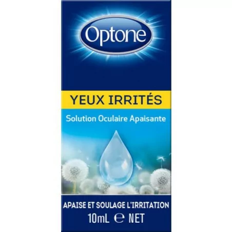 Optone Sol. Apaisante Yeux Irriter 10ml