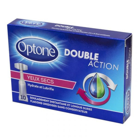 Optone Monodoses Yeux Secs X10