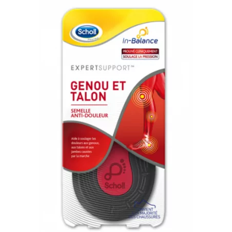 Scholl Semelle Anti-D Genou et Talon T2