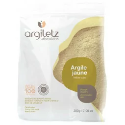 Argiletz Poudre Argile Jaune 200g