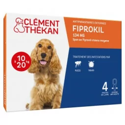 Clement-Thekan Fiprokil 10-20kg 4 doses