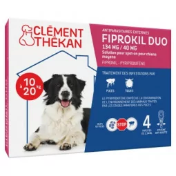 Clement-Thekan Fiprokil Duo 10-20kg 4 Pip