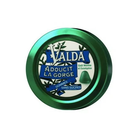 Valda Sans Sucres Suc Gom Mch Menthe B/5