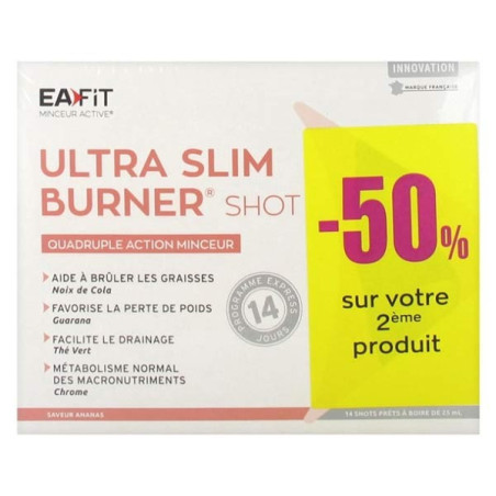 Eafit Ultra Slim Burner shot 2x14 de 25ml