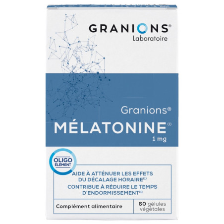 Granions Melatonine 1mg 60 Gelules