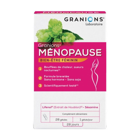 Granions Menopause Menogyn 28 Gelules
