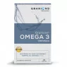 Granions Oméga 3 Cerveau 30 capsules, complément naturel pour mémoire et concentration, Parapharmelle