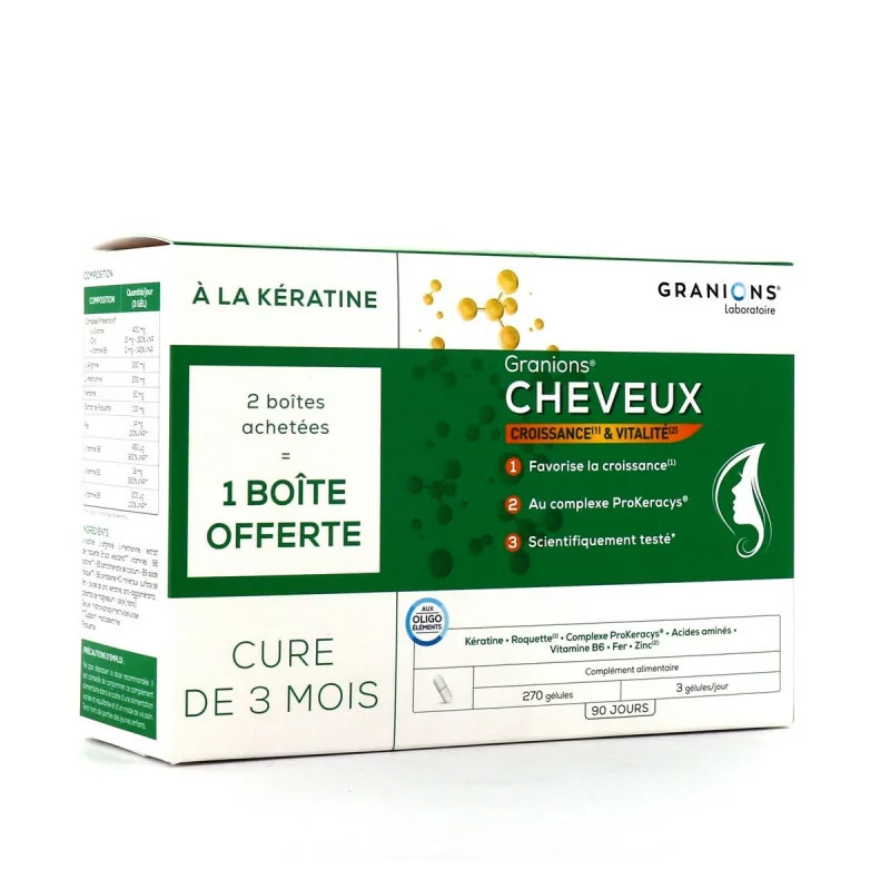 Granions Cheveux Croissance & Vitalité
