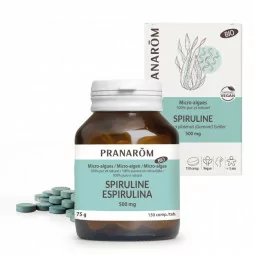 Prânarom Mc-Algues Spiruline 500mg B/150