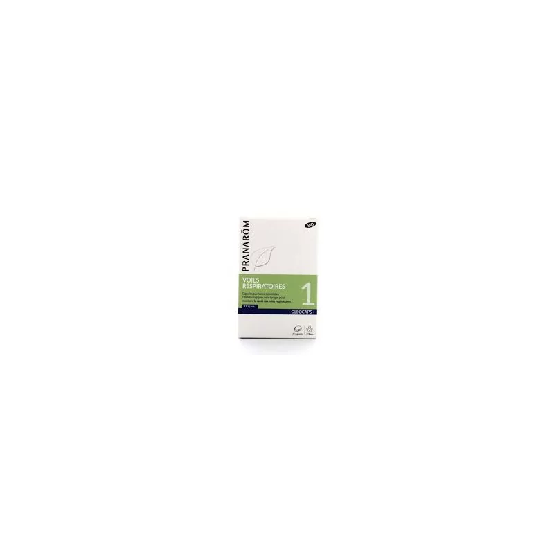 pranarom oleocaps voies respiratoires 30 capsules parapharmelle