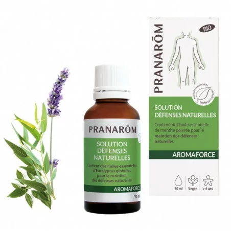 Pranarom Aromaforce Solution Défense Naturelle huiles essentielles Parapharmelle