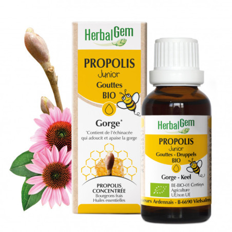 Herbalgem Propolis Junior Gouttes Fl/15ml