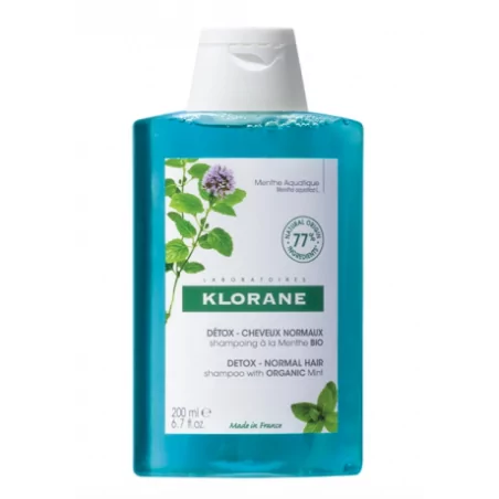 Klorane Shampooing Detox Menthe BIO 200ml