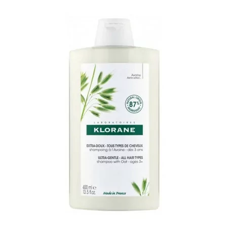 Klorane Shampooing au lait d’Avoine 400ml