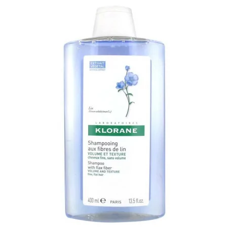 Klorane Shampoing au Lin Volume Cheveux 400ml