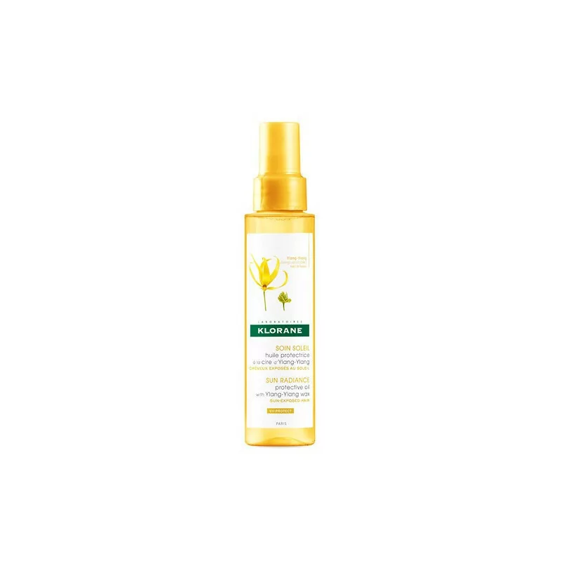 Klorane Huile Protectrice Ylang Ylang 100ml cheveux brillants Parapharmelle