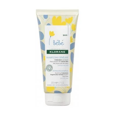 Klorane Shampooing Bébé Démêlant au Calendula 200ml