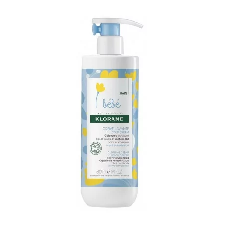 Klorane Crème Bébé Lavante Cold Cream 500ml