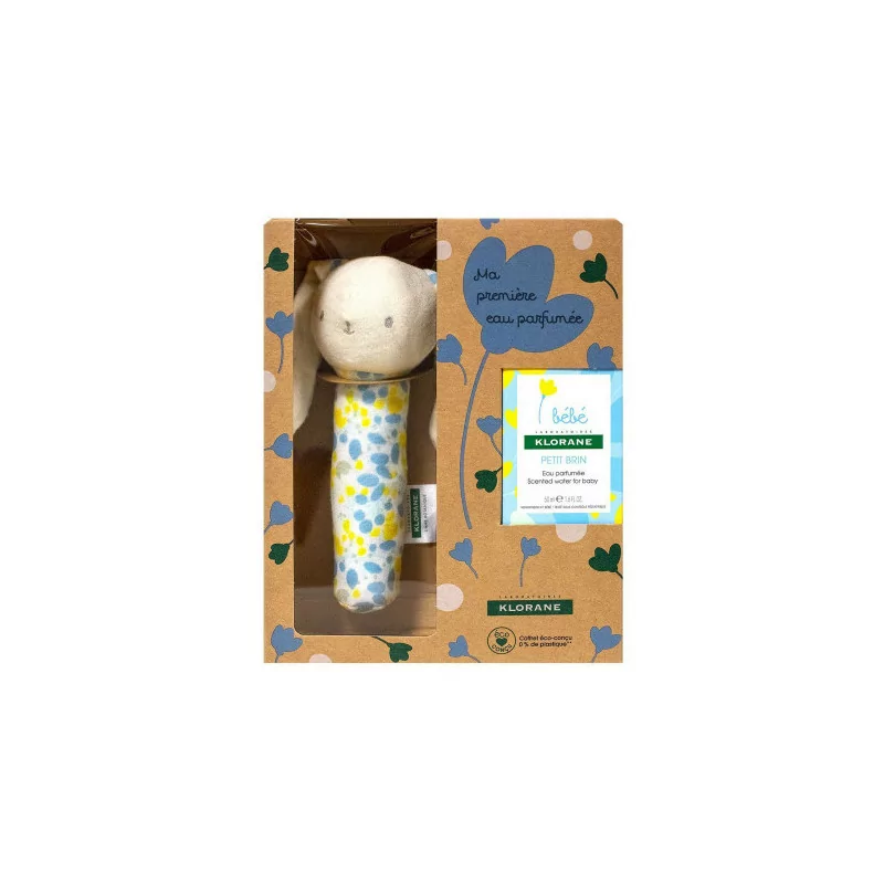 Klorane Coffret Hochet + eau parfumée petit brin 50 ml