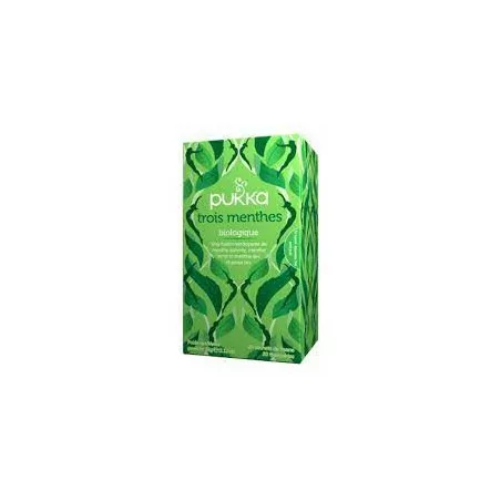 PUKKA INFUSION TROIS MENTHES BIO 20