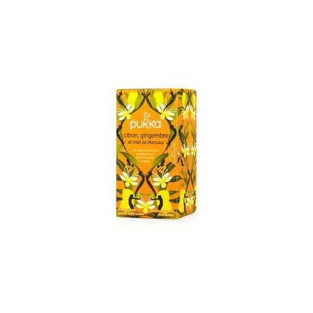 PUKKA INFUSION CITRO GINGEM/MIEL BIO X20
