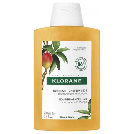Klorane Shampooing Nutrition à la Mangue 200ml