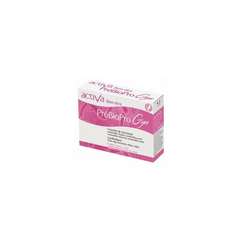 Activa Bien-Être préBioPro-Gyn 30 gélules santé intime Parapharmelle