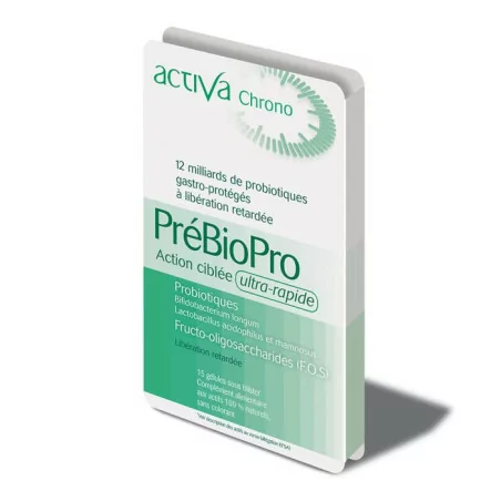 Activa Chrono Prebiopro 15 gélules