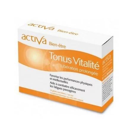 Activa Bien-Etre Tonus et Vitalité 30 gélules